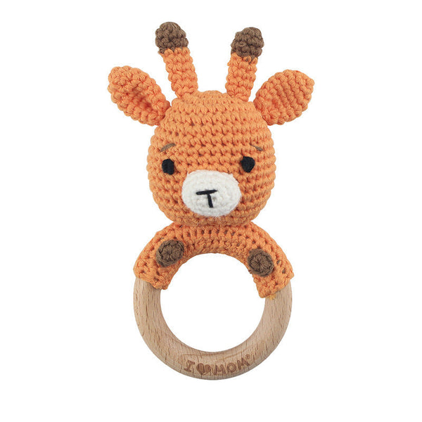 Easter Bunny rattle Personalized bunny New baby toy