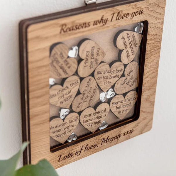 10 Reasons Why I Love You, Personalised Mothers Day Gift from Daughter