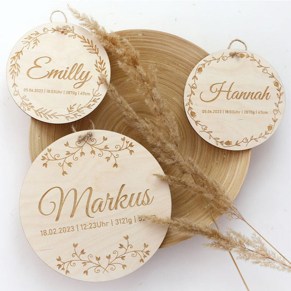 Personalised Name Wooden Sign, Wedding Gift,  Room Door Sign,