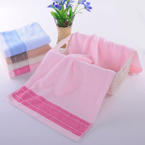 Simple Script Monogram Towels,  Embroidered Bath, Hand and Face Cloths, Personalized Face Cloths Hand and Bath towels