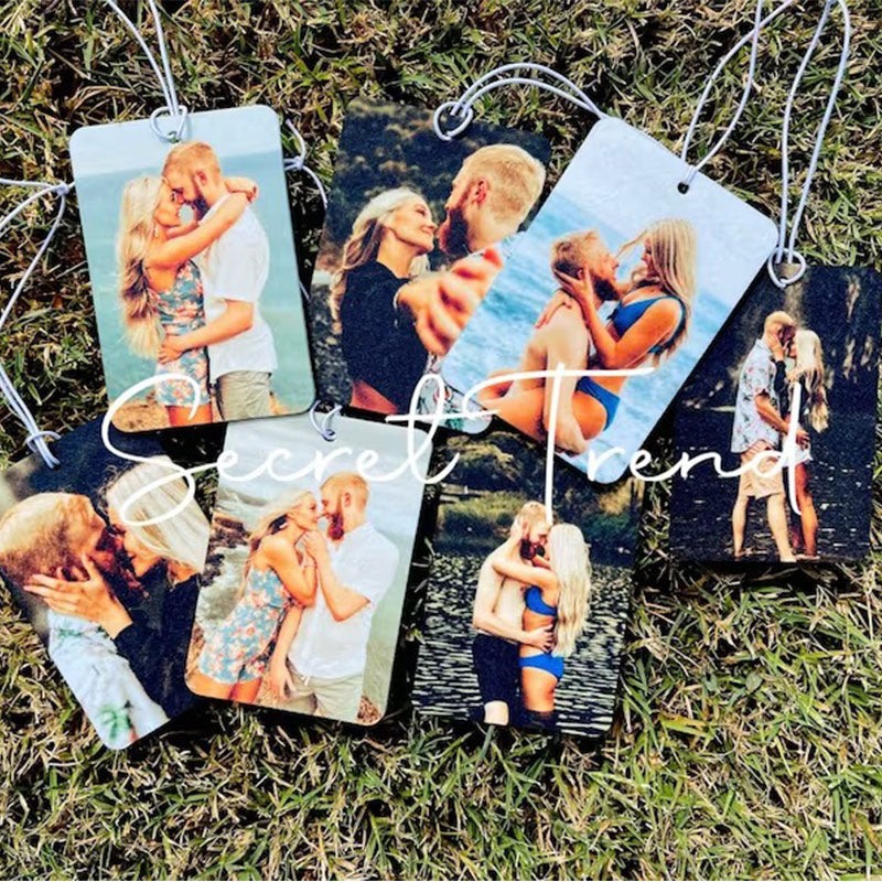 Picture Air Freshener Car Scent Custom Car Freshie Personalized Car Accessories Cute Freshie Rear View Mirror Picture