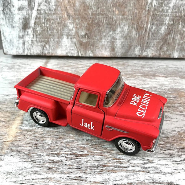 Personalized, Truck Toy, Kids Gift, Truck Party Favor, New Baby, Mommy To Be