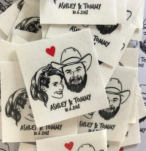 Customizable Temporary Wedding Tattoos