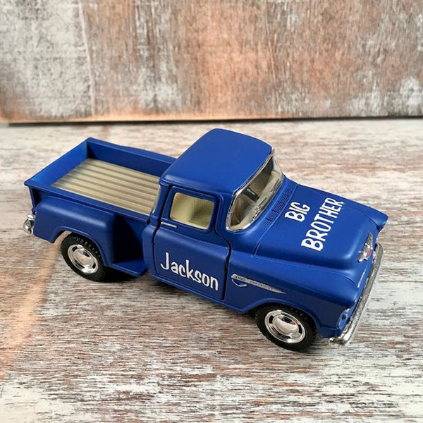 Personalized, Truck Toy, Kids Gift, Truck Party Favor, New Baby, Mommy To Be