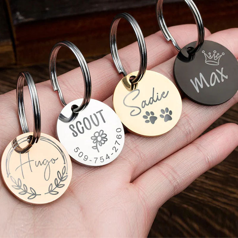 Pet Tag Dog ID Tag Pet Tag Personalized Dog Tag Engraved Pet ID Tag Personalized ID