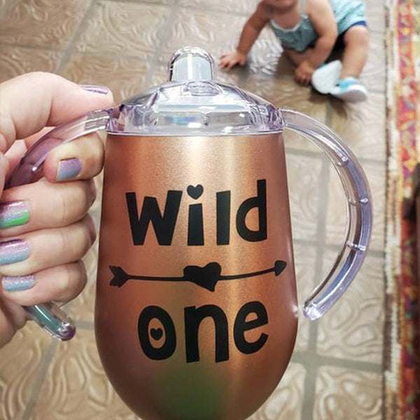 Custom Sippy Cup - Stainless Steel Toddler Cup