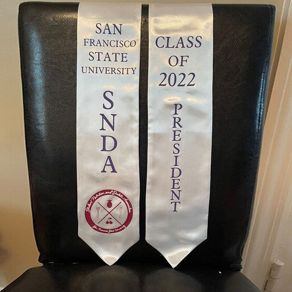 Custom Graduation Stole, High School Graduation Sash