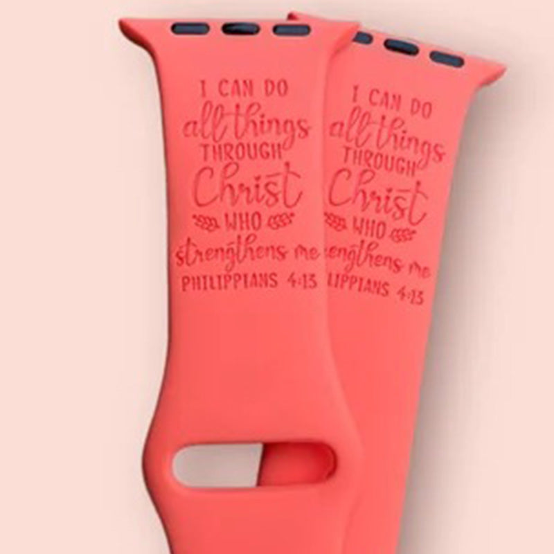 Philippians Both Sides, scripture Apple Watch Band