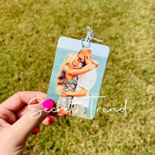 Picture Air Freshener Car Scent Custom Car Freshie Personalized Car Accessories Cute Freshie Rear View Mirror Picture