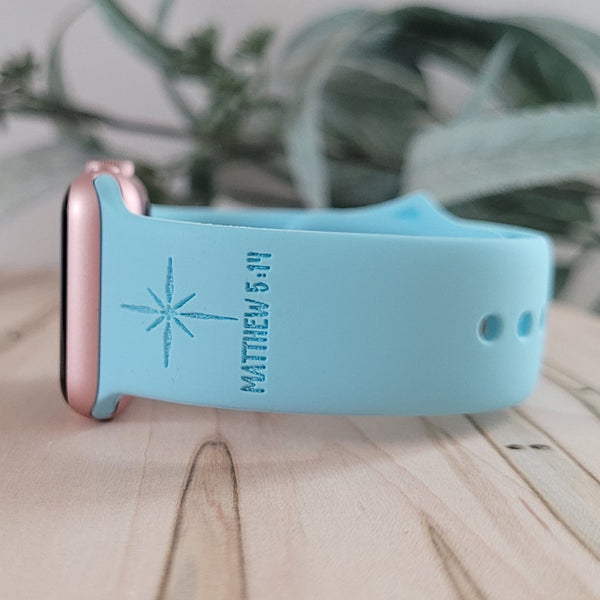 BE THE LIGHT  Custom  Watch Band