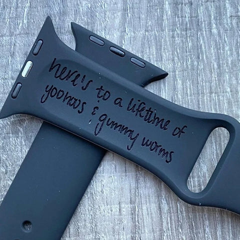 Personalized Inscription Apple Watch Bands