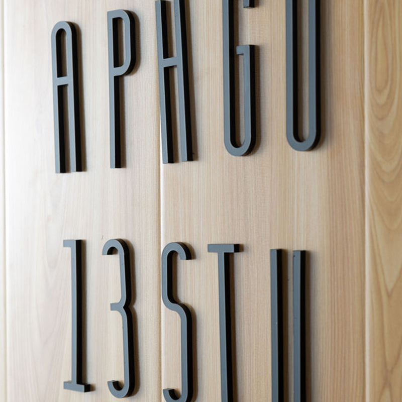 Large Modern House Numbers, Address Numbers, Door numbers