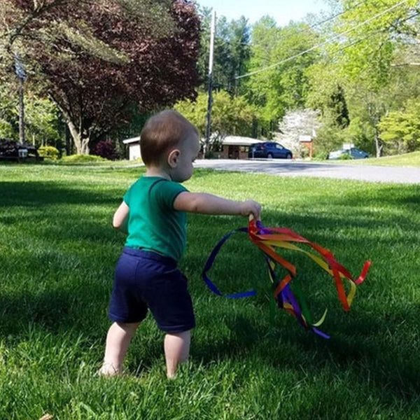 Hand Kite - Set of 2 Rainbow Hand Kites  Party Favors Stocking Stuffer Wedding Favor | Gift for Kids