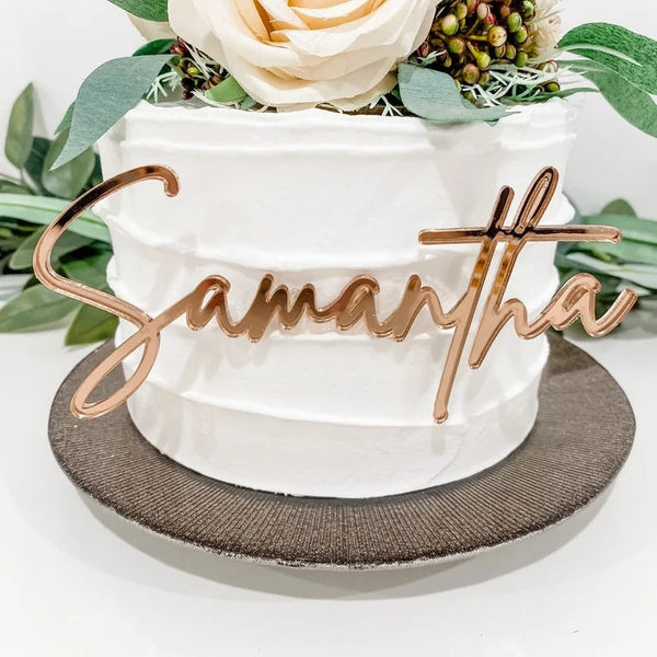 Custom Cake Topper, Cake Charm