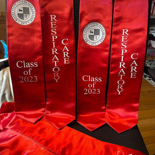 Custom Graduation Stole, High School Graduation Sash