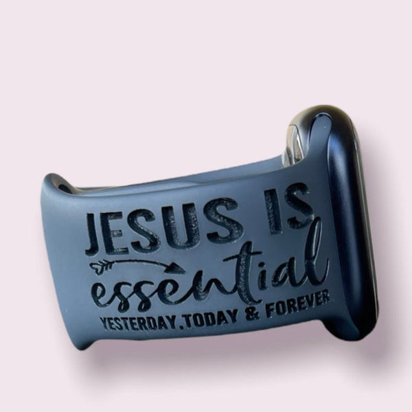 Jesus is Essential, Scripture Watch Band. Apple Watch Band