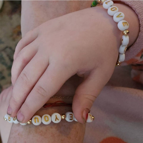 First Day of School Bracelet, Mommy and Me, Kids Back To School Gift