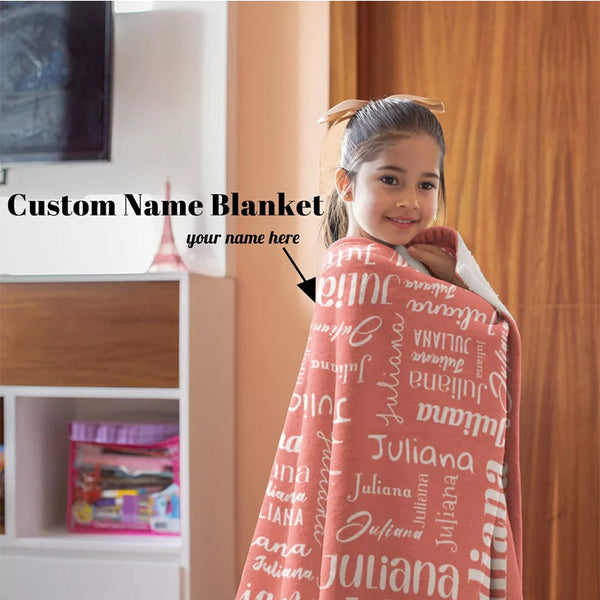 Personalized Lovely Kid Blanket for Comfort & Unique