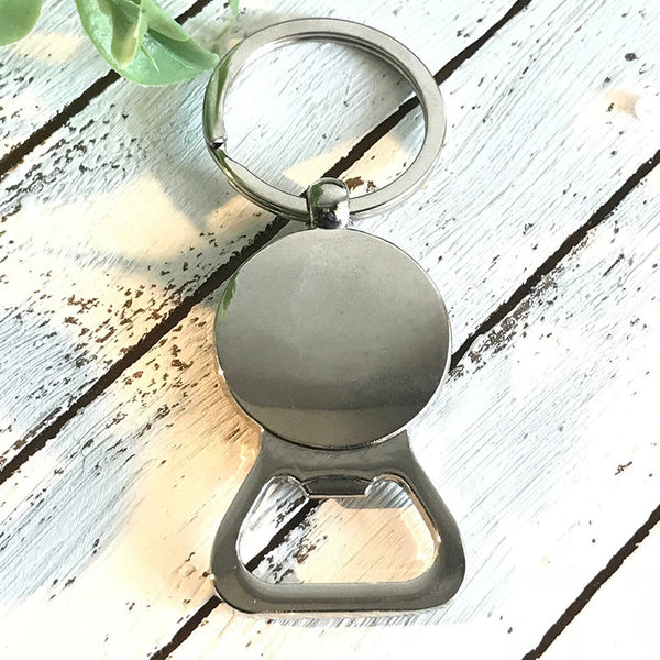 Custom Picture, Bottle Opener Key Chain Boyfriend Keychains, Gift For Boyfriend, Anniversary Gift