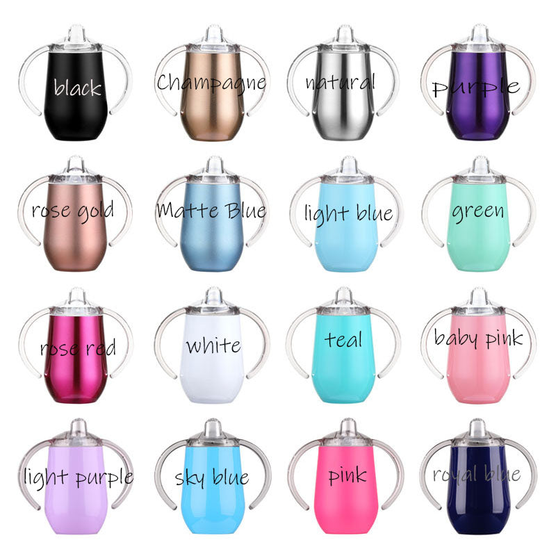 Personalized Sippy Cup / Stainless Steel Toddler Cup