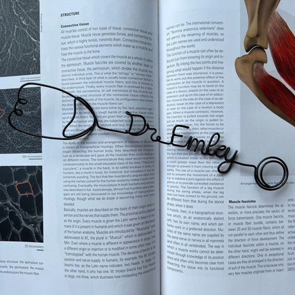 Personalised Stethoscope Bookmark Med Student Gifts