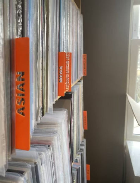 Dividers for Vinyl Records, CDs, books