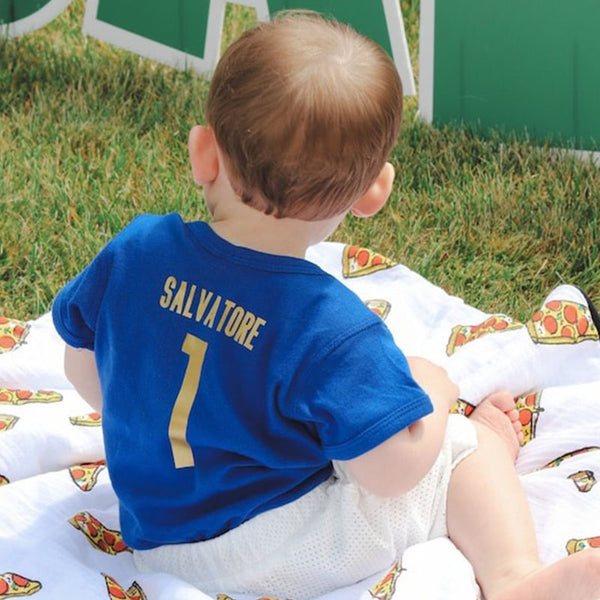 Custom Baby Football Jersey Bodysuit