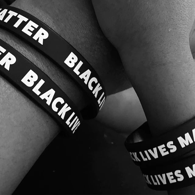 Black Lives Matter Wristband Adult, Youth, Infant & Extra Large Sizes