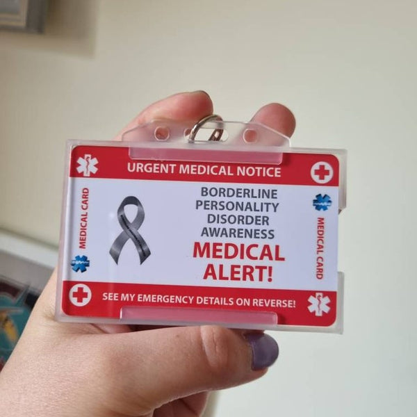 Autism Awareness Medical Card - Personalised - Disability - Invisible Disability