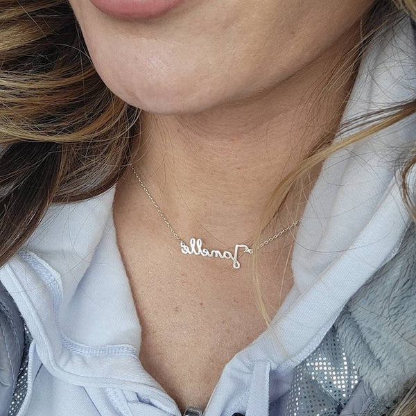 Personalized Name Necklace  Customized Your Name Jewelry  Best Friend Gift  Gift for Her  BRIDESMAID GIFTS