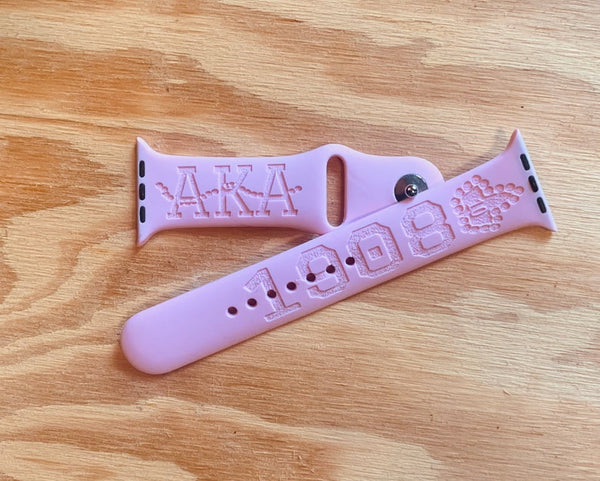 Pink & Green Inspired Watch Band for Apple, Fitbit, Samsung