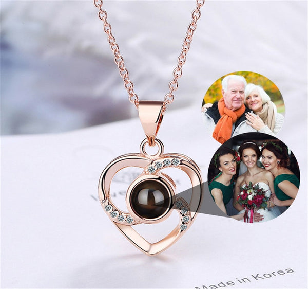 Bridesmaid necklace Projection photo necklace,custom photo necklace,pet photo necklace,pet memorial