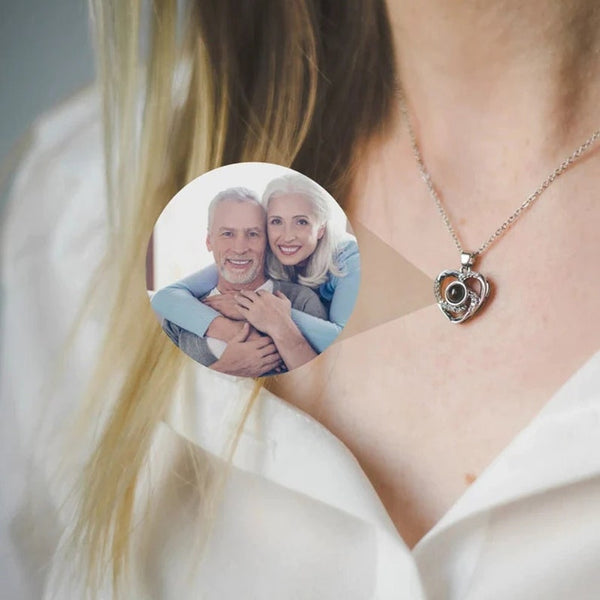 Bridesmaid necklace Projection photo necklace,custom photo necklace,pet photo necklace,pet memorial